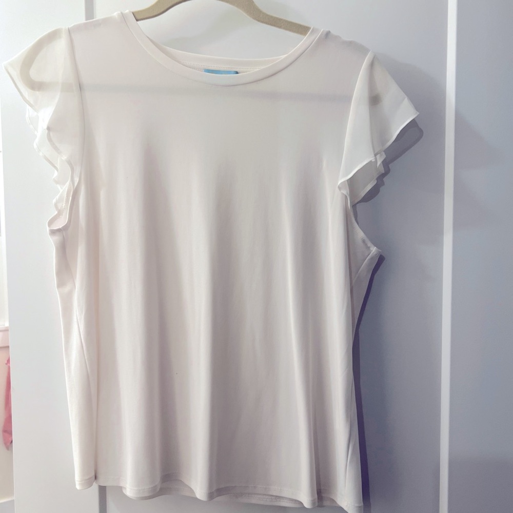 CeCe flutter sleeve blouse, Medium